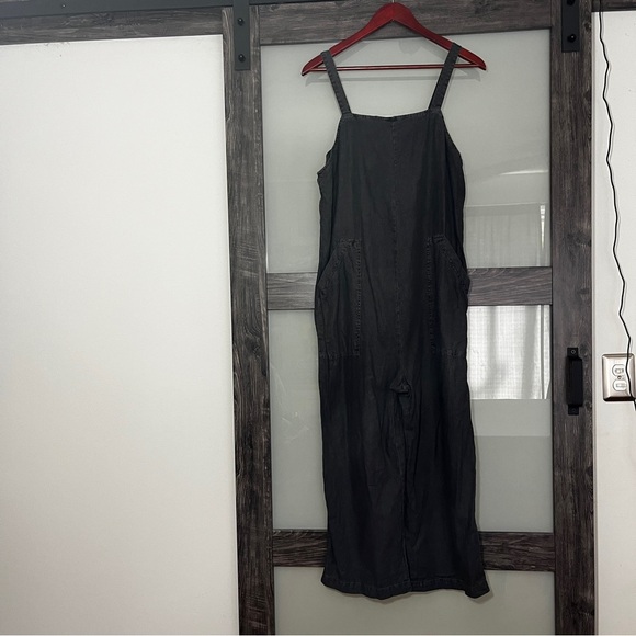 Universal Thread Pants - Universal Thread Charcoal Linen Blend Lagenlook Overalls Women's Small